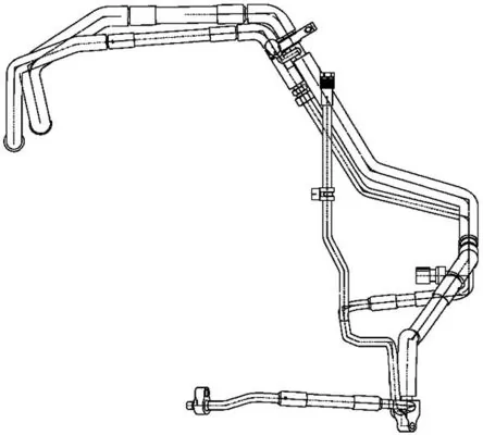 MAHLE AP 136 000P High-/Low Pressure Line, air conditioning