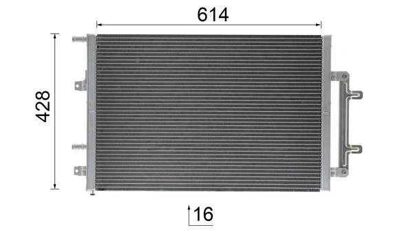 MAHLE CR 868 000P Radiator, engine cooling