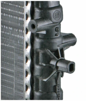 Radiator, engine cooling BEHR CR 454 000S