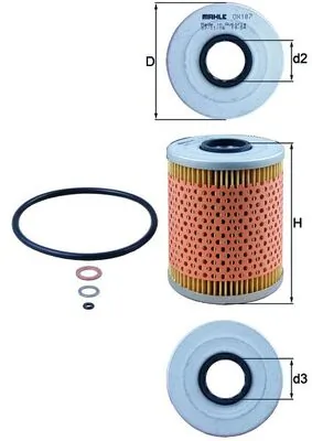 Oil Filter OX 187D