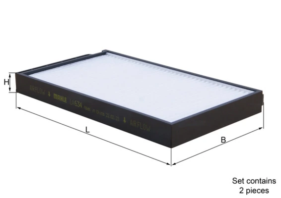 Filter, cabin air LA 634/S