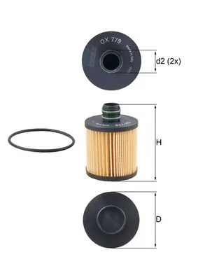 Oil Filter OX 779D