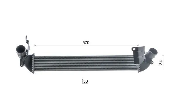 Charge Air Cooler BEHR CI 679 000S