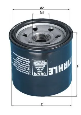 Oil Filter OC 574