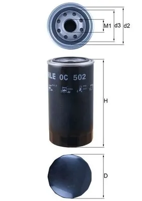 Oil Filter OC 502