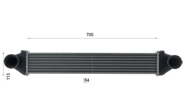 Charge Air Cooler BEHR CI 85 000S