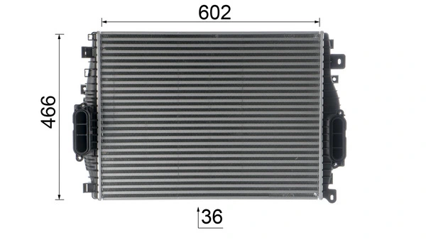 MAHLE CI 377 000P Charge Air Cooler