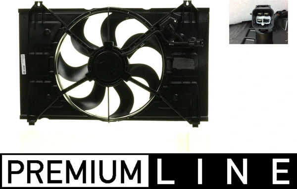 Fan, engine cooling BEHR *** PREMIUM LINE *** CFF 222 000P