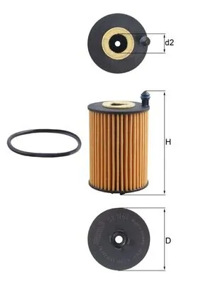 Oil Filter OX 1266D