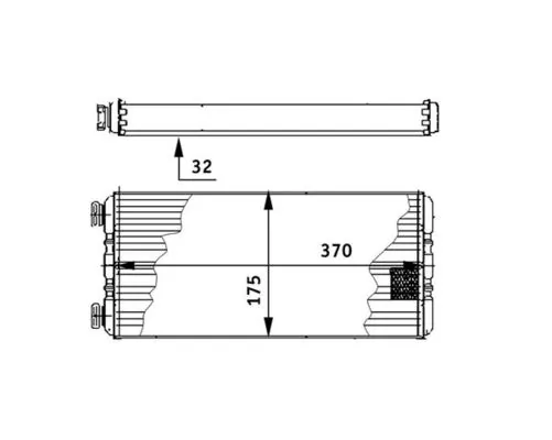 Heat Exchanger, interior heating BEHR *** PREMIUM LINE *** AH 131 000P
