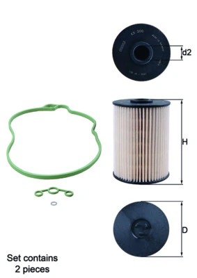 Fuel Filter KX 200D/S