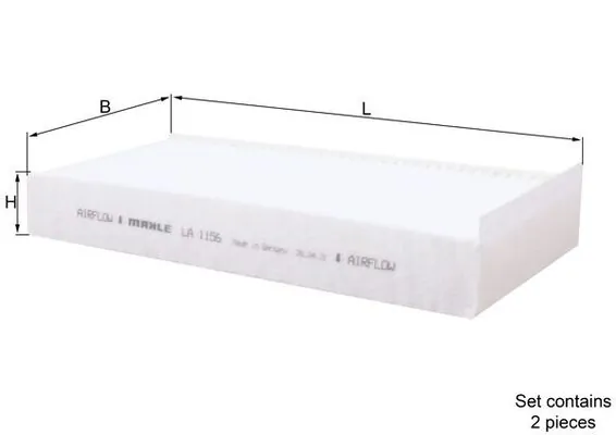 Filter, cabin air LA 1156/S