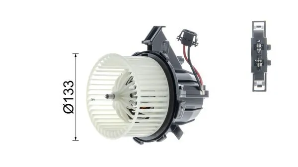 MAHLE AB 115 000P Interior Blower