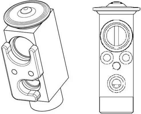 Expansion Valve, air conditioning BEHR *** PREMIUM LINE *** AVE 72 000P