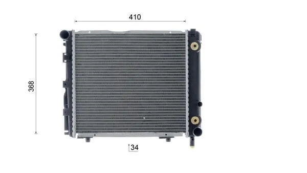 MAHLE CR 275 000S Radiator, engine cooling