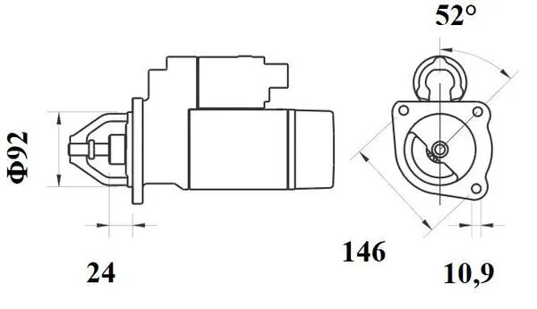 MAHLE MS 25 Starter