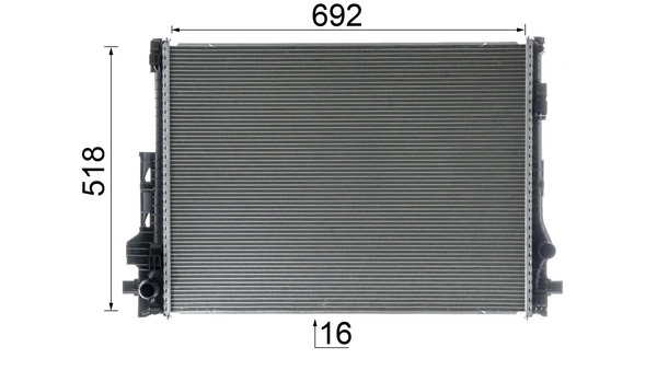 MAHLE CR 2605 000P Radiator, engine cooling