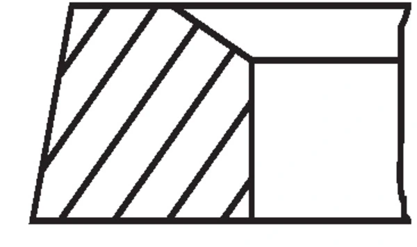 MAHLE 001 36 N0 Piston Ring Kit