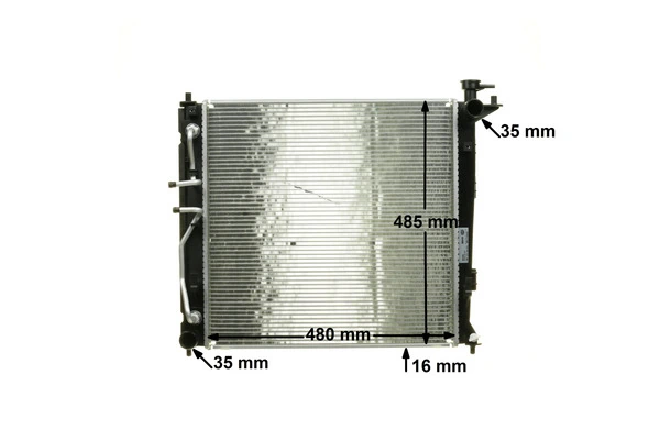 MAHLE CR 1892 000S Radiator, engine cooling