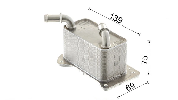 MAHLE CLC 323 000P Oil Cooler, engine oil