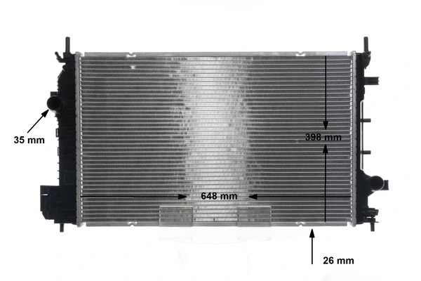 MAHLE CR 812 000S Radiator, engine cooling
