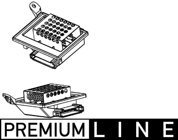 저항, 내부 팬 BEHR *** PREMIUM LINE *** ABR 86 000P