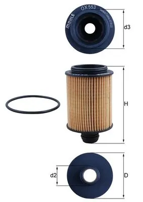 Oil Filter OX 553D