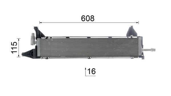 MAHLE CR 2636 000P Radiator, engine cooling