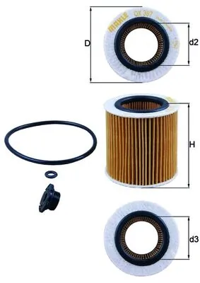 Oil Filter OX 387D1
