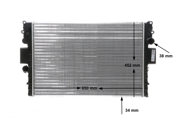 MAHLE CR 1551 000S Radiator, engine cooling