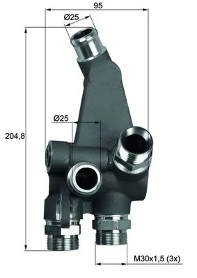 MAHLE TO383 正品