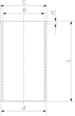 Cylinder Liner 227 WT 39 00