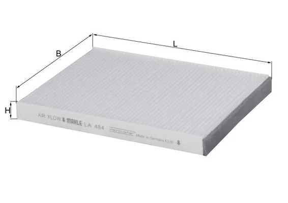 Filter, cabin air LA 484