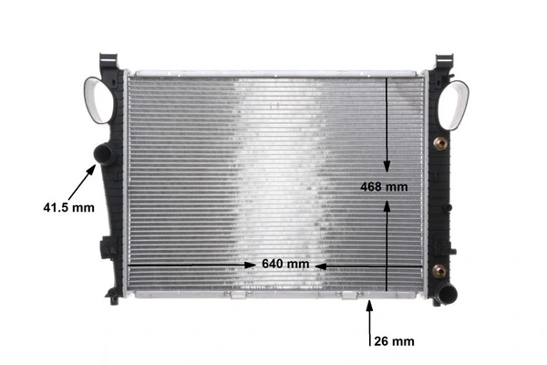 MAHLE CR 304 000S Radiator, engine cooling