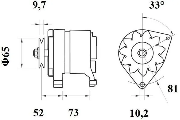 MAHLE MG 535 Alternator