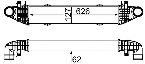 Charge Air Cooler BEHR CI 359 000S