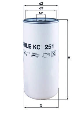 Fuel Filter KC 251