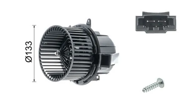 Interior Blower BEHR *** PREMIUM LINE *** AB 123 000P