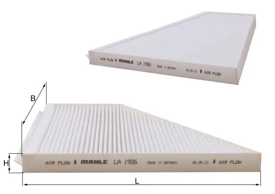 Filter, cabin air LA 1926