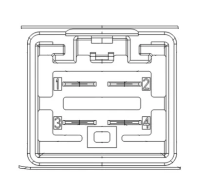 Resistor, interior blower BEHR *** PREMIUM LINE *** ABR 105 000P