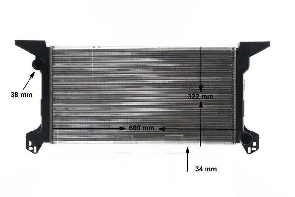 MAHLE CR 623 000S Radiator, engine cooling