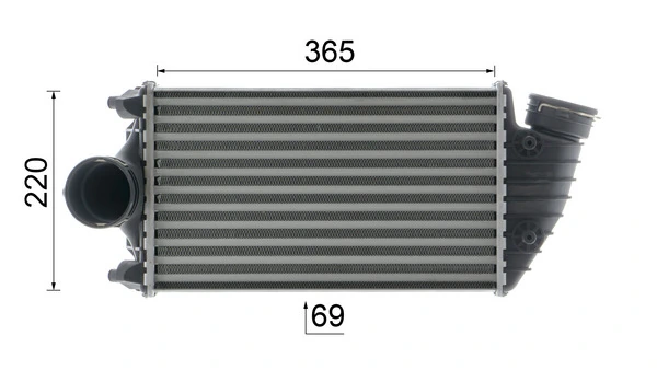 MAHLE CI 379 000P Charge Air Cooler