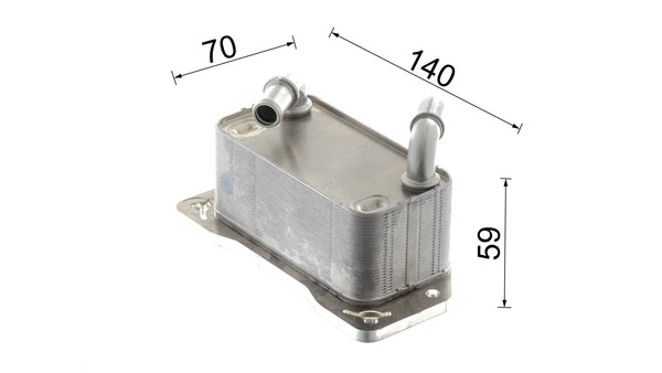 MAHLE CLC 322 000P Oil Cooler, engine oil
