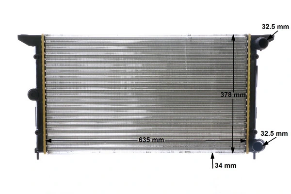MAHLE CR 641 000S Radiator, engine cooling
