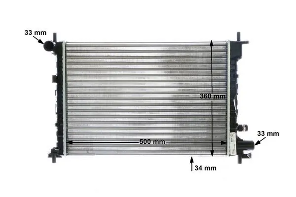MAHLE CR 381 000S Radiator, engine cooling
