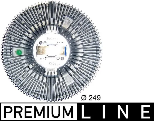 Clutch, radiator fan BEHR *** PREMIUM LINE *** CFC 10 000P