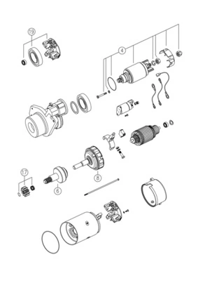 MAHLE MS 761 Starter