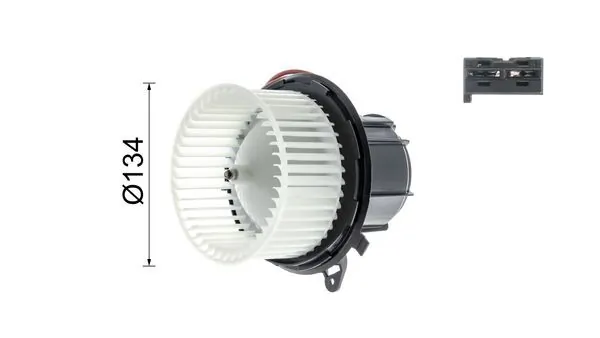 Interior Blower BEHR *** PREMIUM LINE *** AB 146 000P