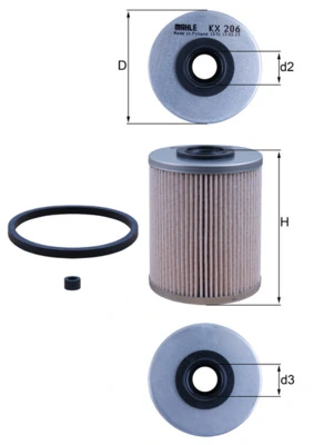 Fuel Filter KX 206D