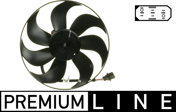 Fan, engine cooling BEHR *** PREMIUM LINE *** CFF 8 000P